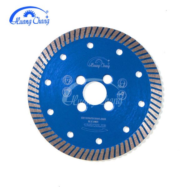 Disque de scie/disque à découper diamanté de 6 pouces pour la coupe du granit Ouverture M14 Tranche taillée de 125 mm – Image 2