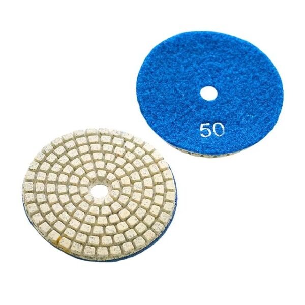 3-4 inch Wet Polishing Pad Dry diamond polishing pad Flexible grinding disc for granite, marble, floor polishing – Image 3