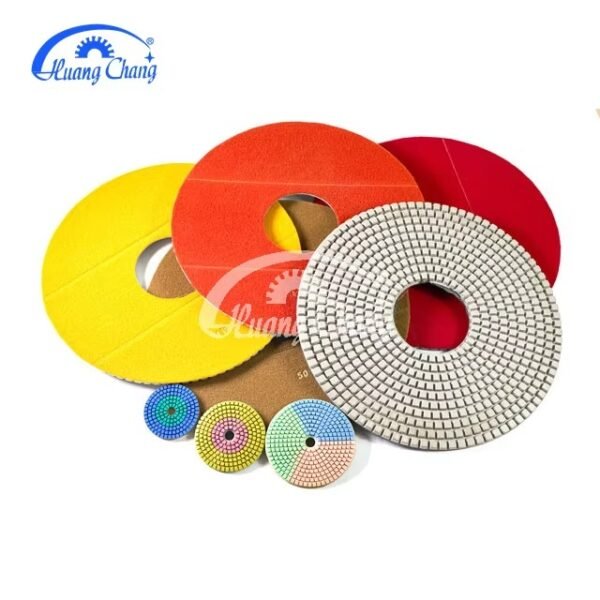250mm OEM 10inch Wholesale Grinding Disc Custom Logo Diamond Sanding Wet Polishing Pad (disque de ponçage) – Image 3
