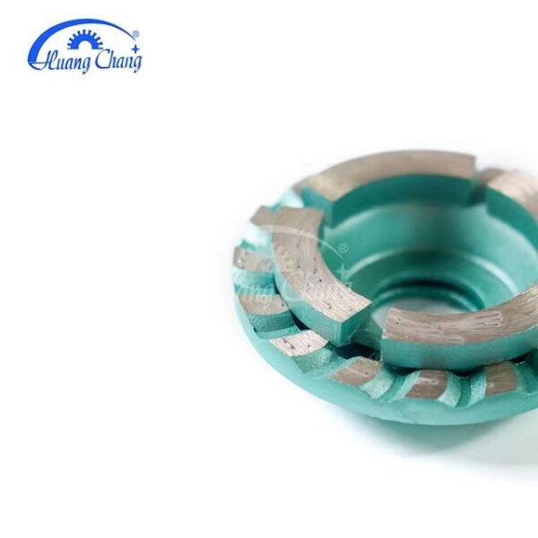 Huangchang 4-1/2 Inch Turbo Row Diamond Grinding Cup Wheel for Concrete Granite Marble Masonry Brick Fits 7/8 Inch Arbor – Image 6