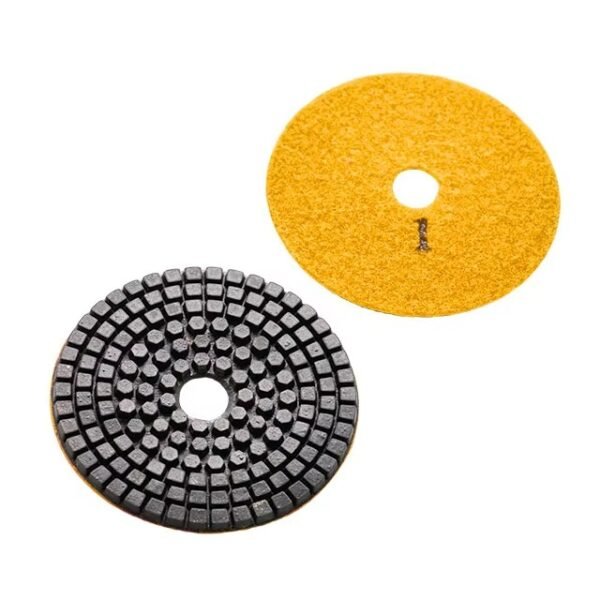 4inch 100mm 50# 7 steps Diamond polishing Pads for wet grinding Tile Granite terrazzo floor – Image 3
