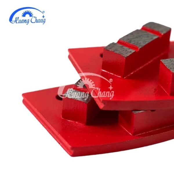 Outils de ponçage de sol à deux segments huangchang pour le liant métallique – Image 3
