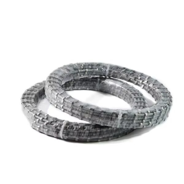 Huangchang Diamond Tool Wire Saw Spring Connection with Rubber for Stone Quarrying (Connexion de ressort de scie à fil avec caoutchouc pour l'exploitation de carrières)
