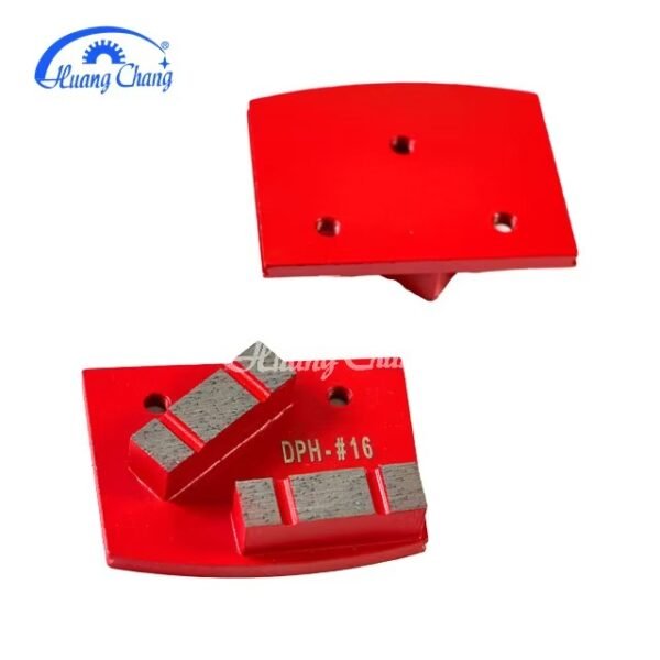 QUANZHOU huangchang 2 Split Segments Diamond Metal Trapezoid,Segment de meulage de béton – Image 4