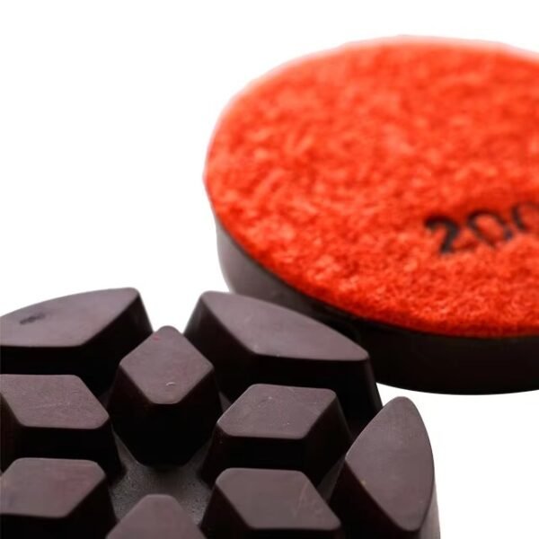 80mm 3Inch diamond Resin polishing pads Grinding Disc For marble Stone concrete floor quartz – Image 2