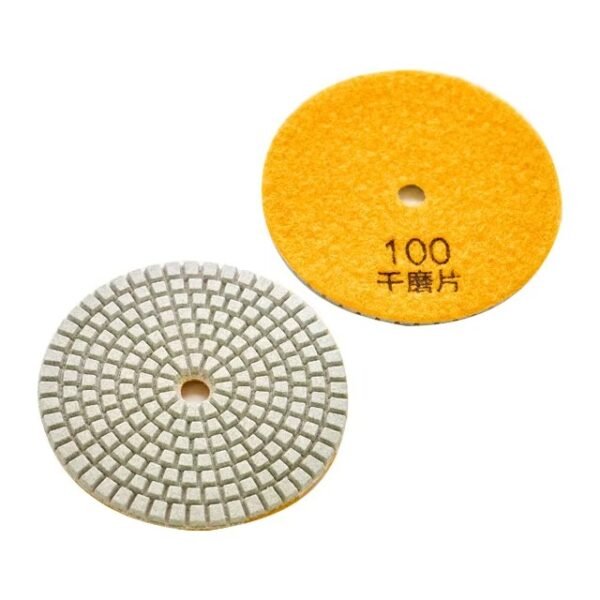Disque de polissage flexible en résine pour meuleuse d'angle à diamant – Image 5