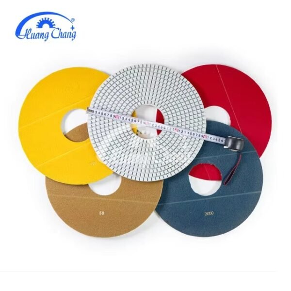 250mm OEM 10inch Wholesale Grinding Disc Custom Logo Diamond Sanding Wet Polishing Pad (disque de ponçage) – Image 2
