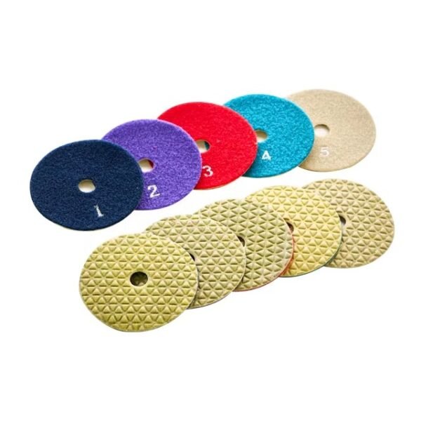 Tampons diamantés pour polissage des sols Tampons de ponçage à sec personnalisables OEM Tampons de ponçage à grain fin Tampons d'appui pour la pierre et le granit Applications – Image 6