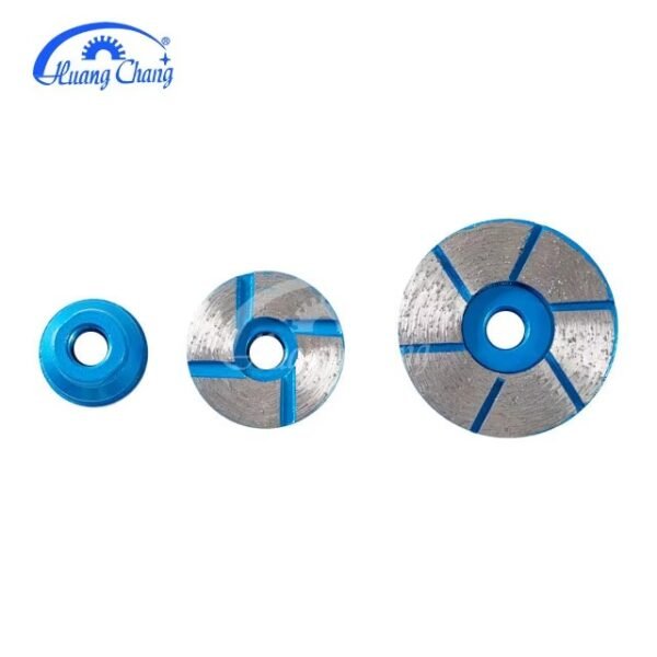 Meuleuse d'angle Meule diamantée frittée Meule de sol pour béton Meule de métal DISC Disque abrasif de polissage – Image 2