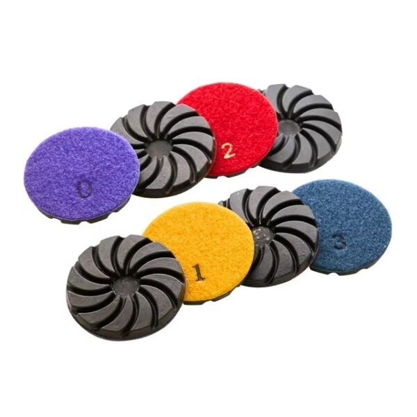 Tampons de polissage Granite Diamond Grinding Block High Quality Resin Concrete Floor Ceramic Klindex Metal Durable 6mm 100 10 Piece – Image 2