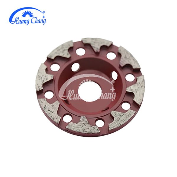 Disque de ponçage diamanté pour sol en béton 5 pouces 7 pouces T segment – Image 2