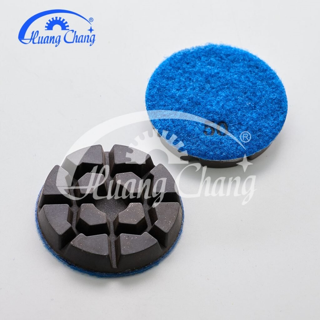 6inch Black Dry Diamond Polishing Pads Best Tools For Concrete HC-CPP-0004-6