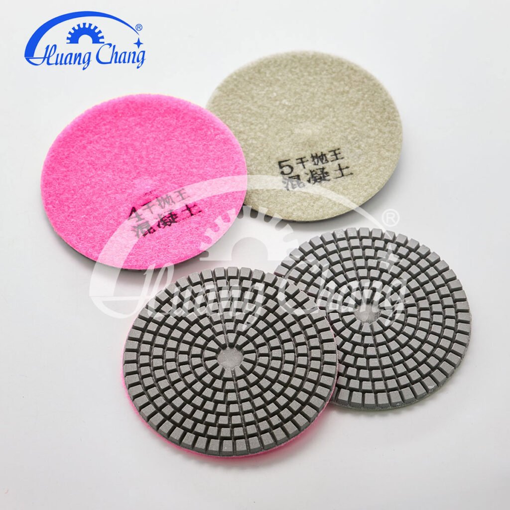 3inch dry diamond polishing pads for concrete abrasive tool hc cpp 0001 3