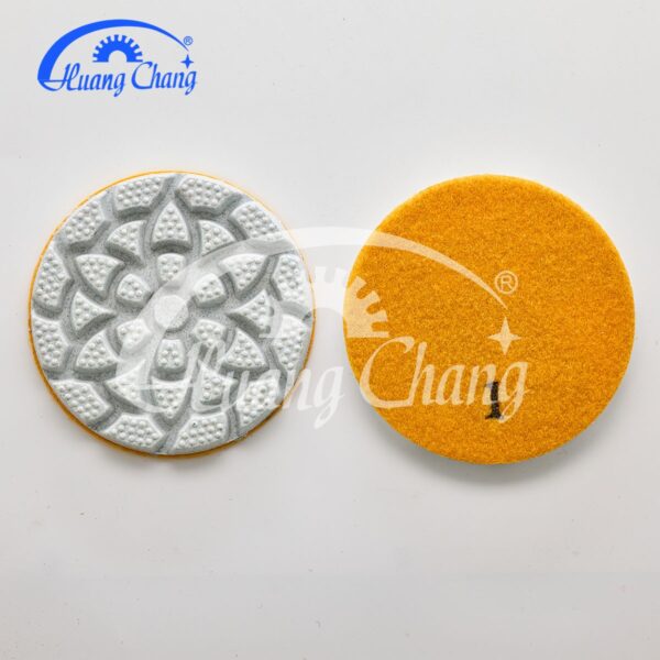 4inch white dry diamond polishing pads best tools for concrete hc cpp 0003 4