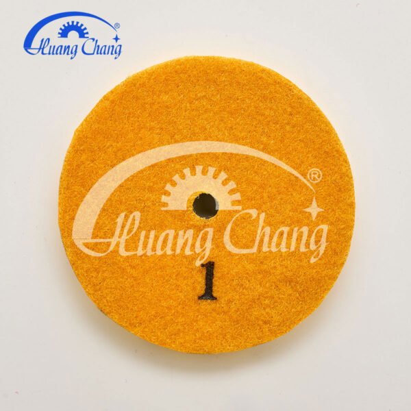 tampons de polissage diamant jaune marbre hc spp 0014
