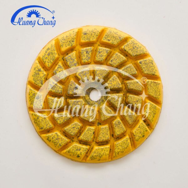 tampons de polissage diamant jaune marbre hc spp 0014