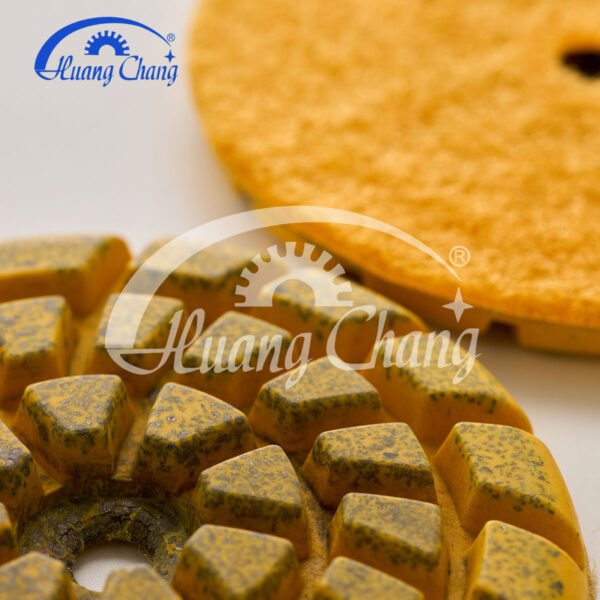 tampons de polissage diamant jaune marbre hc spp 0014