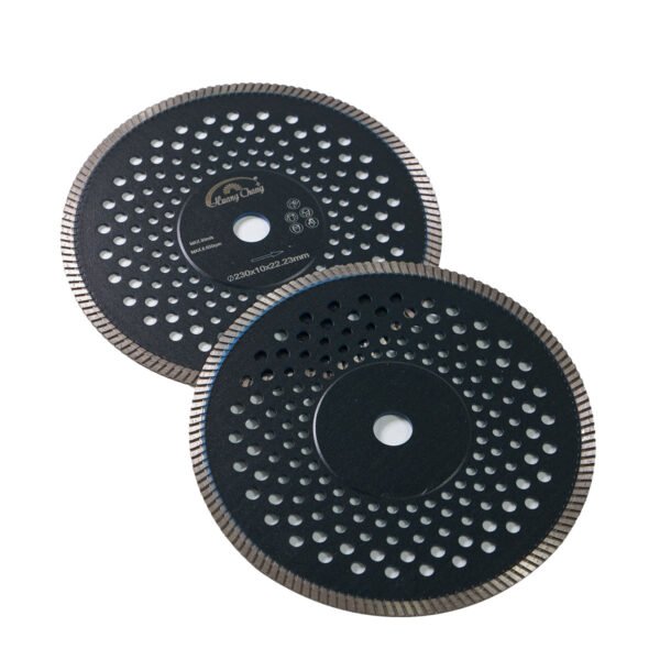 22.23mm turbo diamant silencieux lame de scie pour marbre granite pierre carrelage