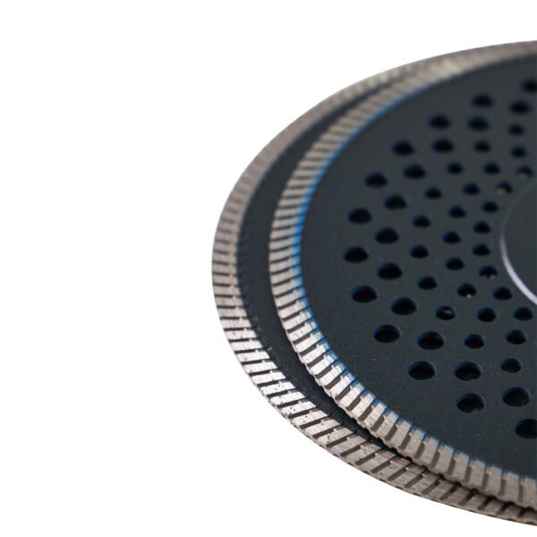 22.23mm turbo diamant silencieux lame de scie pour marbre granite pierre carrelage