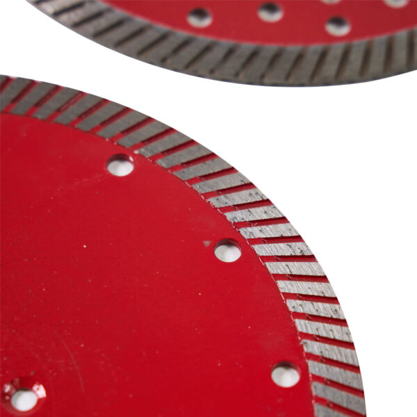 4.5/5/6/7/9 inch cyan/red turbo diamond saw blade cutting disc for tile