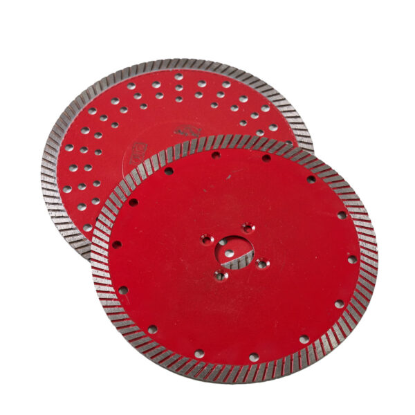 4.5/5/6/7/9 inch cyan/red turbo diamond saw blade cutting disc for tile