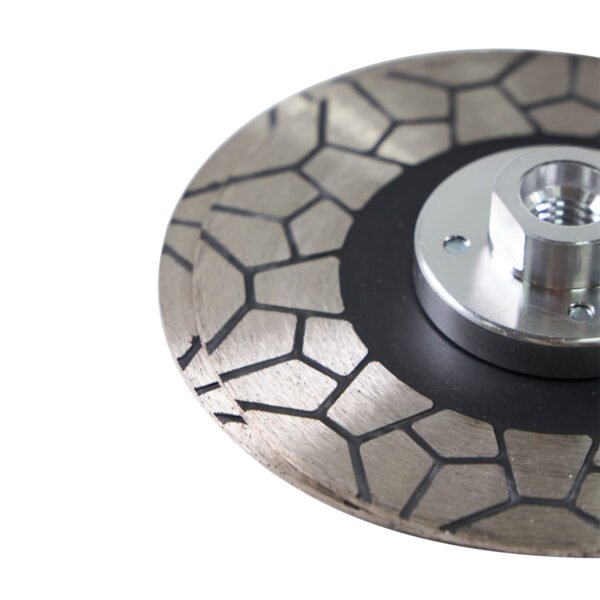 disque de meulage double face pour scie diamantée avec bride